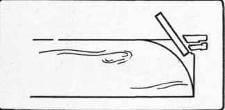 Fig. 55 Method of perpendicular chiseling.