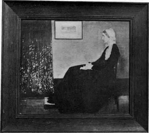Fig . 90. A frame with delicate moldings, in keeping with the delicate handling of the