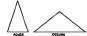 Isosceles (Equal legs).
