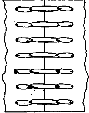 Side next to pulley.