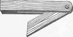 Fig. 30. The Wooden Bevel. 1/5.