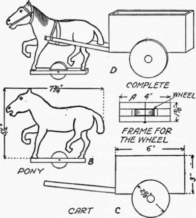 How to Make a Pony and Cart 240