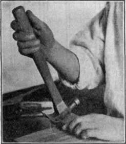 Fig. 102. Withdrawing Nails