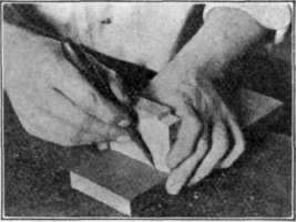 Fig. 113. Locating by Superposition