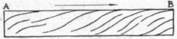Fig. 3. Direction of Surface Grain