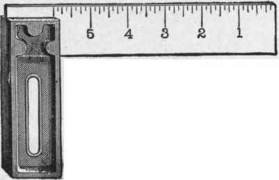Iron Handle Try Square 14