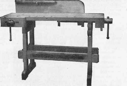 Single Adjustable Sloyd Bench 3