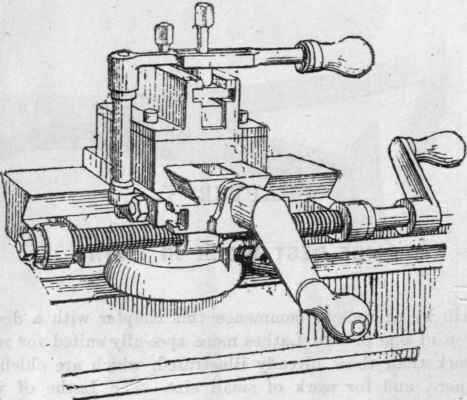 Fig. 8. W. S. Brown's Slide Rest (Made by Britannia Co.)