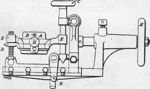 Plate XVIII.   BRITANNIA COMPANY'S MILLING MACHINE