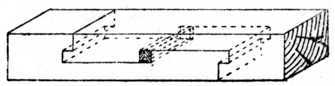 Fig. 214.   Tenoned Scarf Joint.