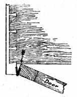 Fig. 221. Stop bound Door.