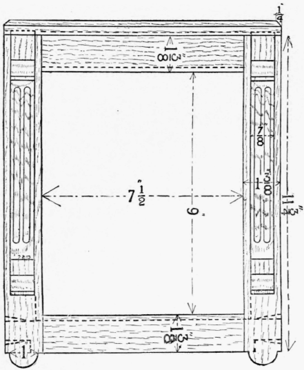 Model XXVI A Framed Bracket Shelf 352
