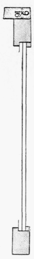 Vertical section of frame.