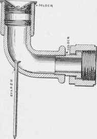 A home made lawn sprinkler