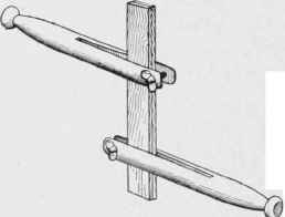 Clothespin clamp