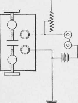 Electrical connections of the wireless telegraph detector