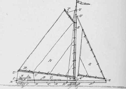 General view of the ice yacht