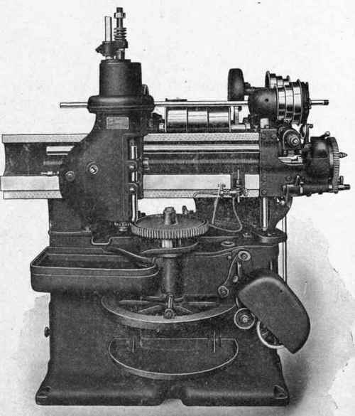 FELLOWS GEAR SHAPER CUTTING SPUR GEAR