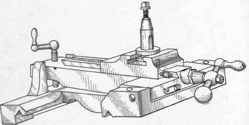 Fig. 122. Tool Post with Rise and Fall Rest