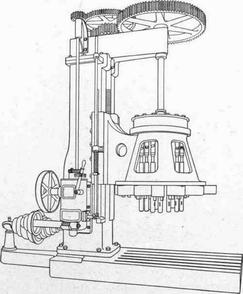 Fig. 176. Typical Multi Spindle Driller