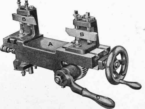 Fig. 308. Cross Slide Carrying Two Tools
