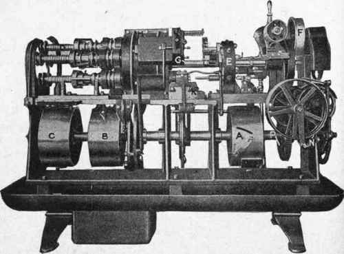 Fig. 317. Universal Multiple Spindle Automatic Screw Machine