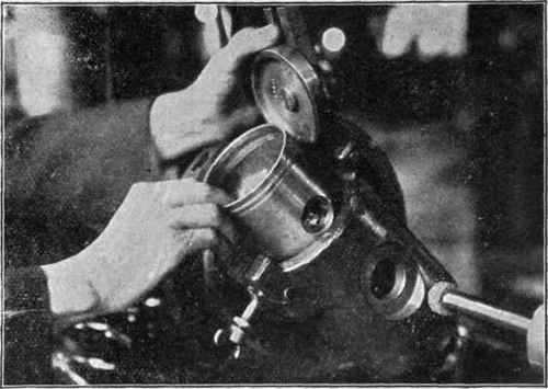 Fig. 337. Charging Grinding Jig Shown in Fig. 336