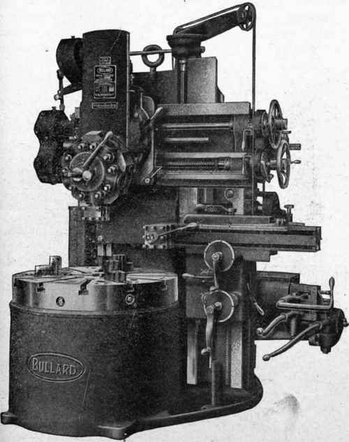 Fig. 353. Bullard Vertical Turret Lathe Courtesy of Bullard Machine Tool Company, Bridgeport, Connecticut