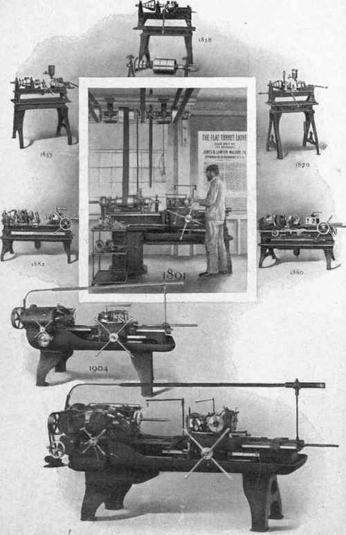 HISTORICAL DEVELOPMENT OF HARTNESS FLAT TURRET LATHE