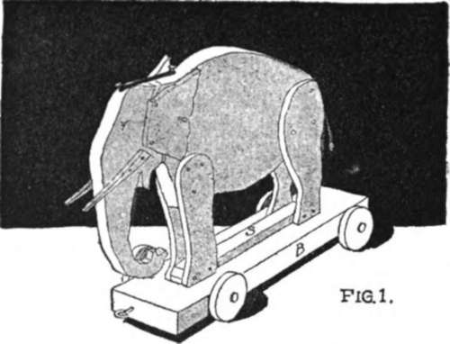 A Wooden Elephant
