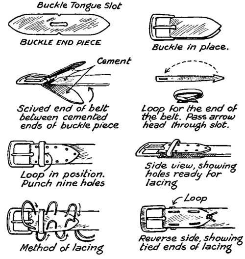 Fixing The Belt Buckle