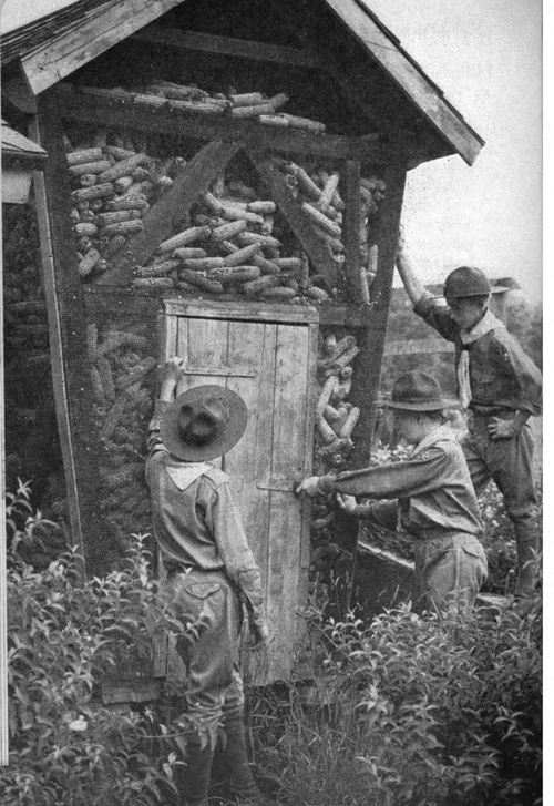 Corn Storage Shed