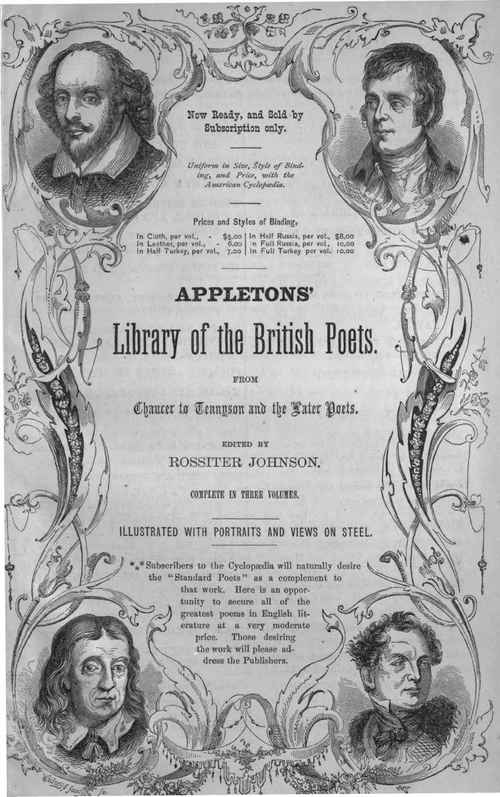 Appletons' Library of the British Poets.