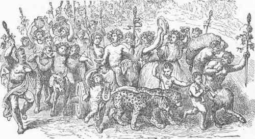 Bacchanalian Procession.