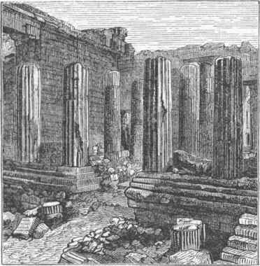 Ruins of the Propylaea.