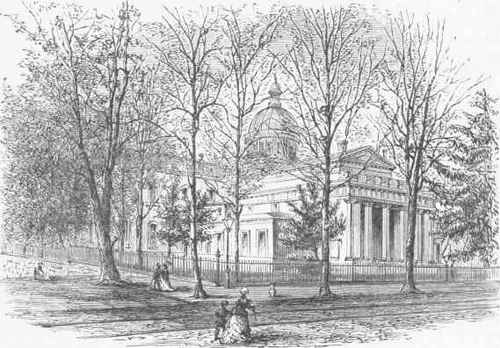 State Capitol of New Jersey.