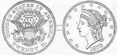 Double Eagle $20 (Gold).