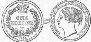 One Shilling (Silver).