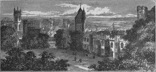 Cardiff, from the Castle. (See p. 778).