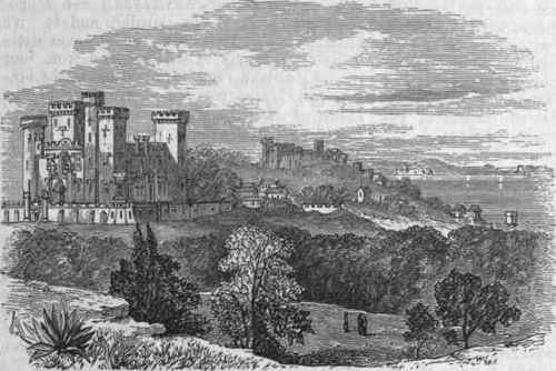 Chateau of St. Ursula at Cannes.