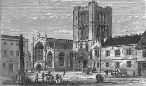 Norman Tower and Abbey.