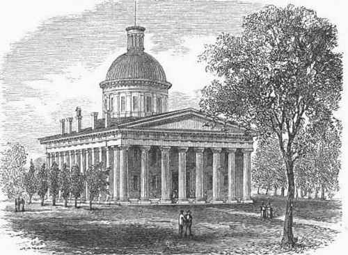State House in Indianapolis.