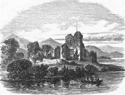 Ruins of Ross Castle, Killarney.