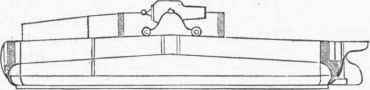 Russian Circular Monitor, Elevation and Deck.