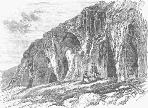 The Bone Caves near Mentone.