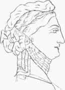 Greek Mitra. from a Bust at Dresden.