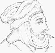 Persian Mitra, from a Pompeiian Mosaic.