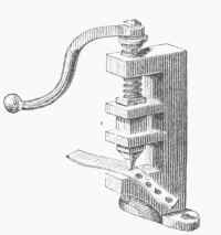 Punching out Machine.