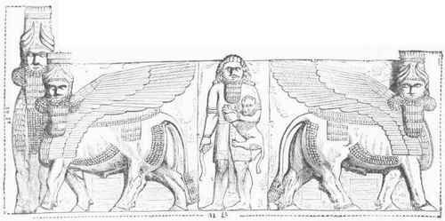 From Entrance of Palace at Koyunjik.