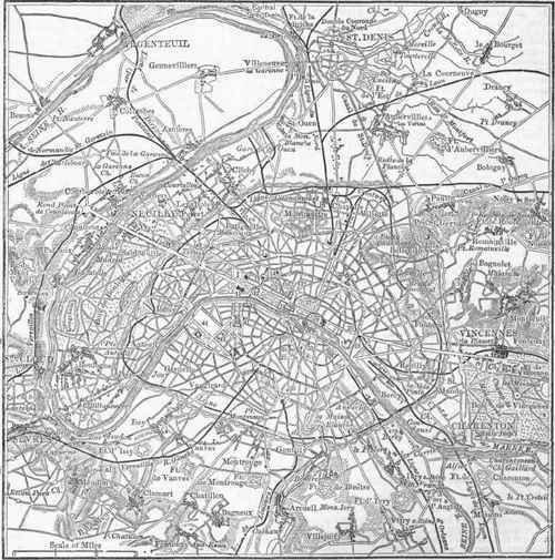 Paris and its Environs.